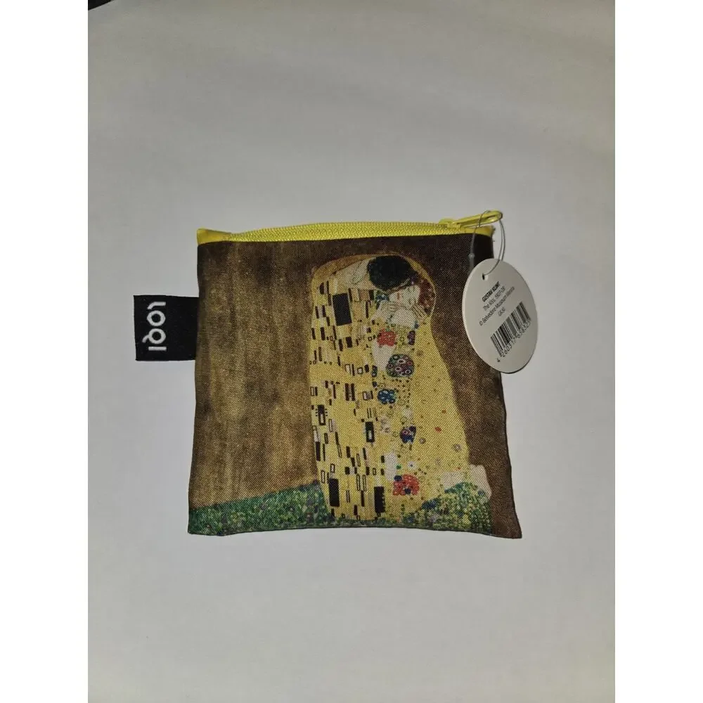 LOQI Museum Collection Tote Bag The Kiss Gustav Klimt NWT Comes with A Pouch